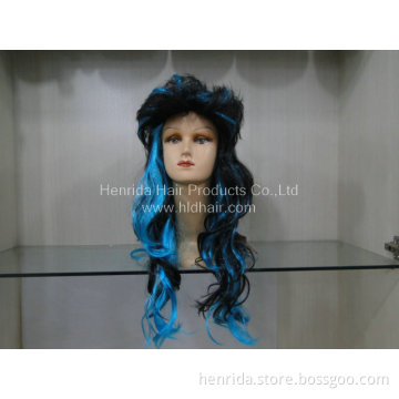 Synthetic Wig, Colorful Wig